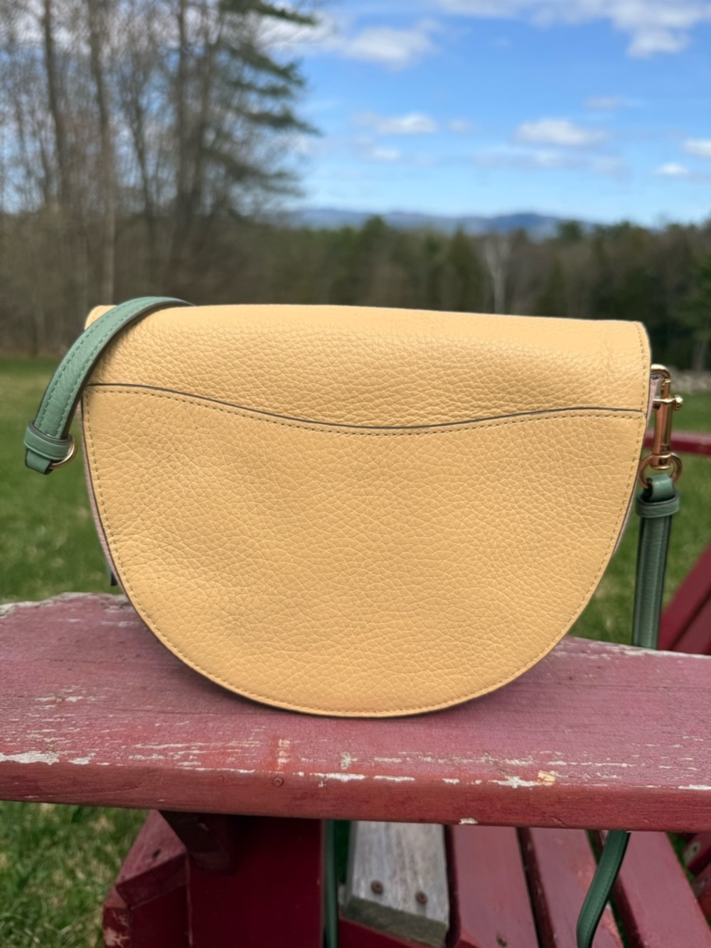 Coach Ellen Color block Crossbody Bag - Picture 2 of 12
